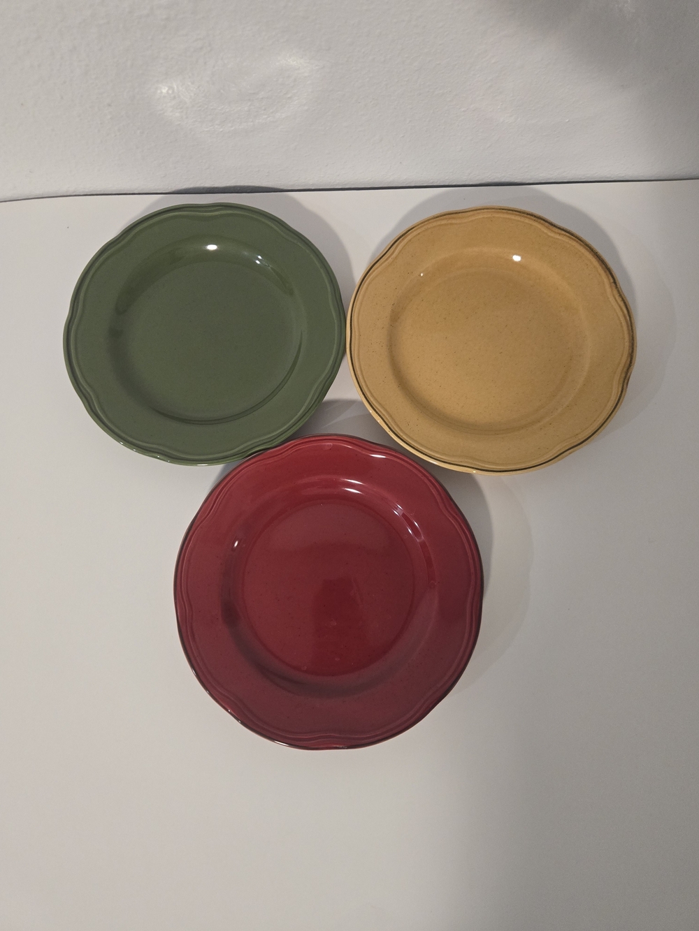 8-inch Sabatier Cannes Salad Plates - Set Of 3